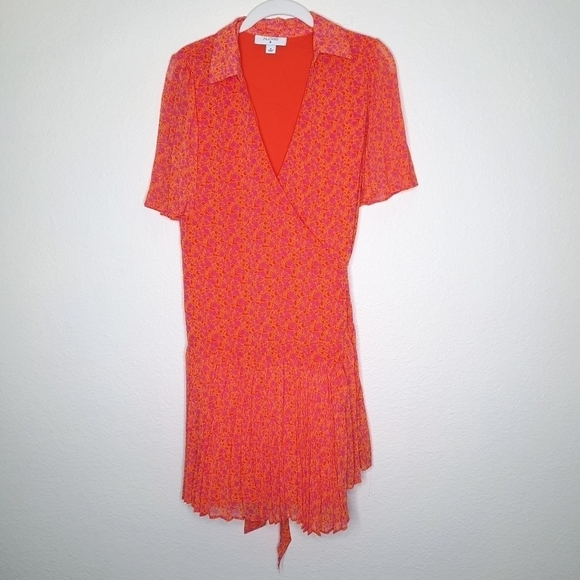 Alexis For Target Floral Wrap Dress M - Picture 3 of 6